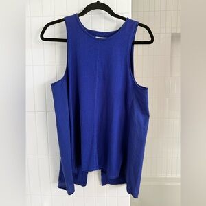Madewell Flyaway Tank Top - Blue, Size M
